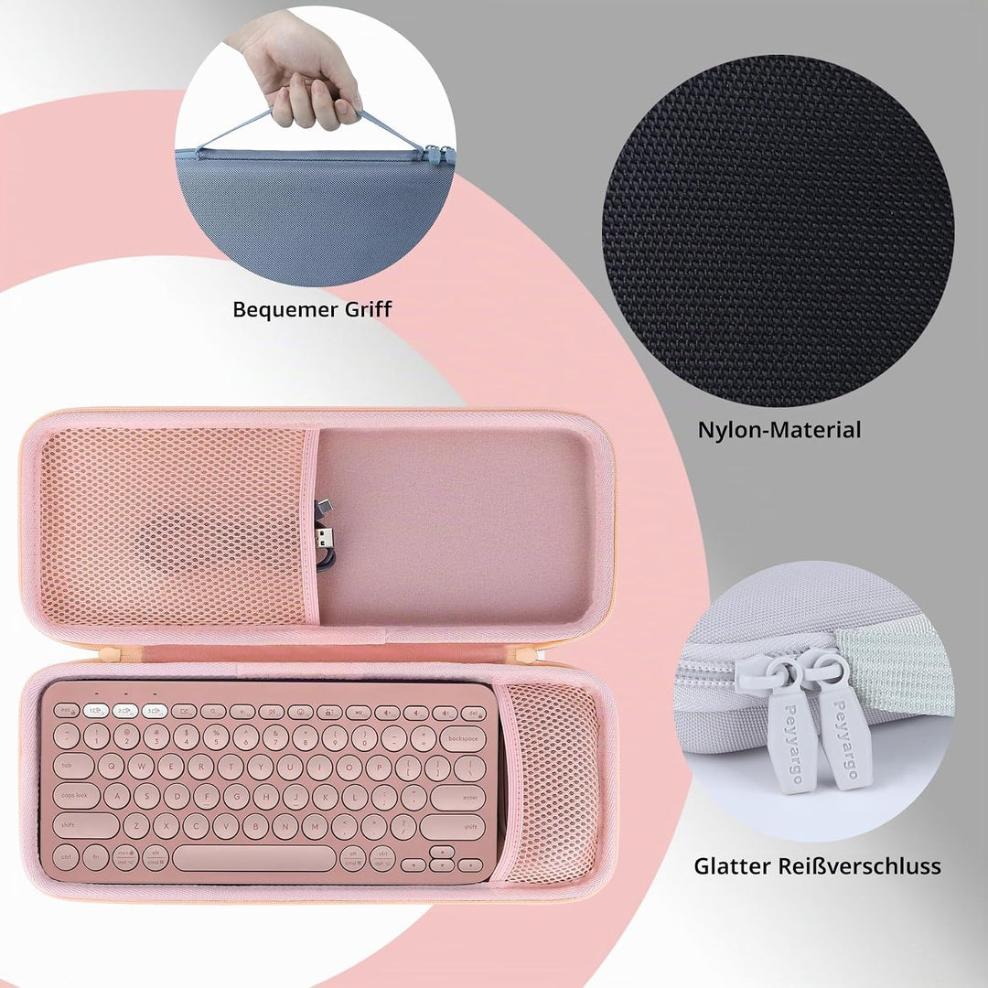 Hart Schutzhülle kompatibel mit Logitech Pebble 2 Combo, Pebble K380 / Pebble Keys 2 K380s Tastatur