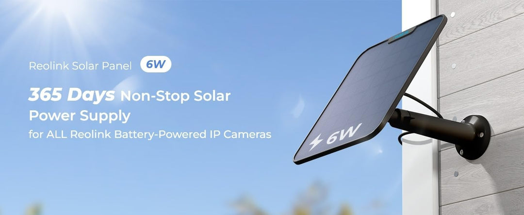Reolink Solar Panel 2 Schwarz (5,8W)
