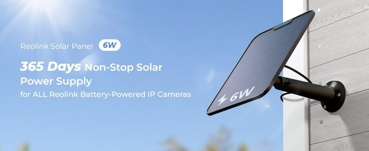 Reolink Solar Panel 2 Schwarz (5,8W)