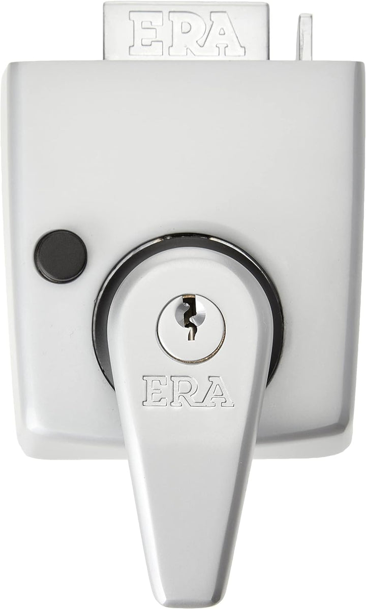 ERA 1930-35-1 60mm Maximum Security BS Nightlatch with Satin Chrome Body , Grey