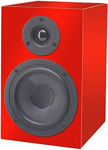 Pro-Ject Speaker Box 5, 2-Wege Regallautsprecher mit audiophiler Bassreflex-Abstimmung, Pianolack (R