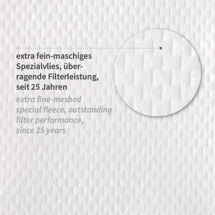 5 Stück Passiertücher, FRANZ MENSCH, 50 x 50 cm, Vliesstoff, Einweg | Filterstar, Spezial-Vliesstoff
