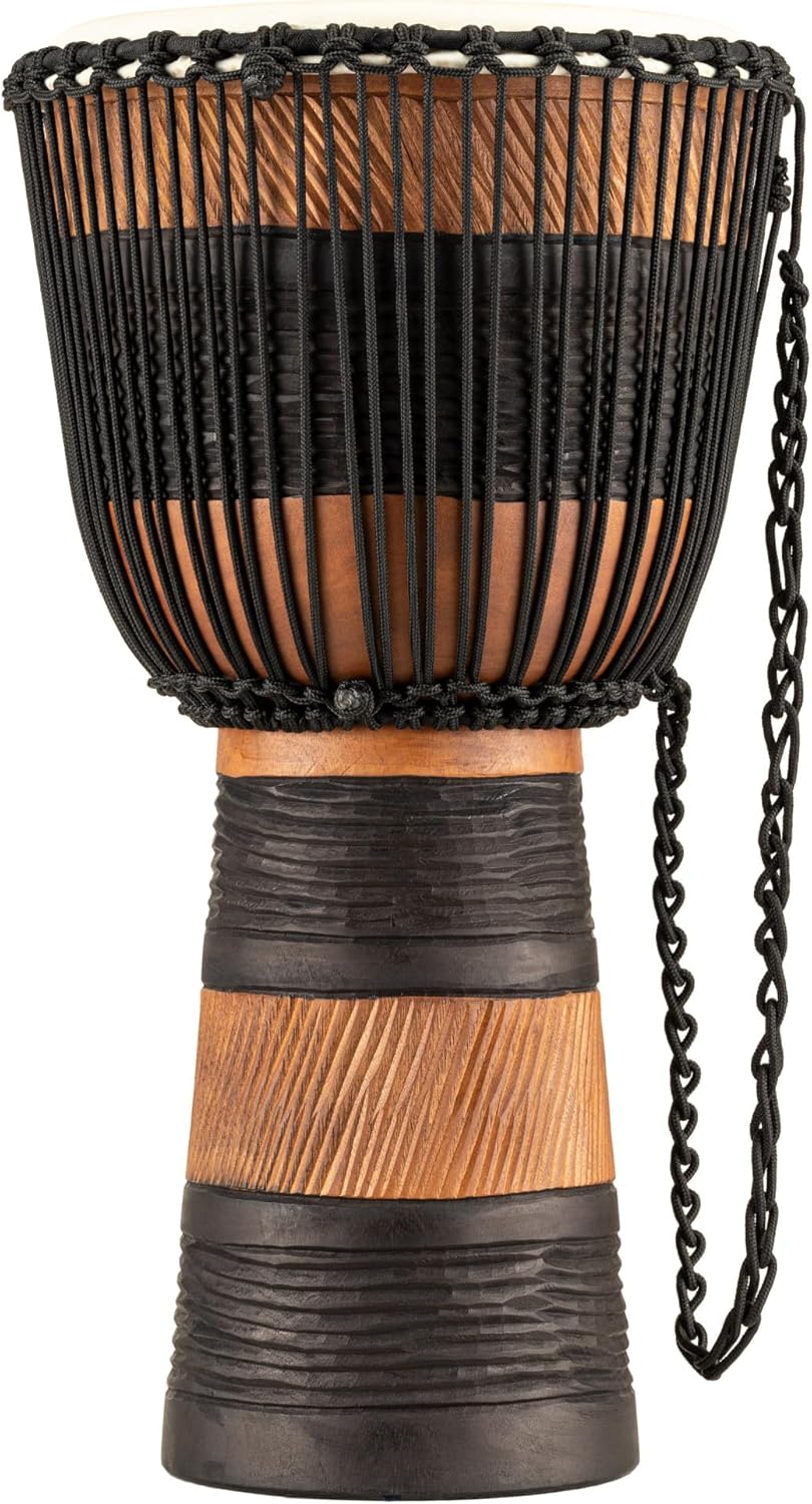 Meinl Percussion ADJ3-L+BAG Djembe, Earth Rhythm Series (Large), 30,48 cm (12 Zoll) Durchmesser, ink