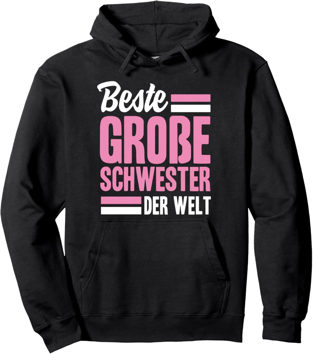 Beste Schwester der Welt | süsses Vintage Sister Geschenk Pullover Hoodie