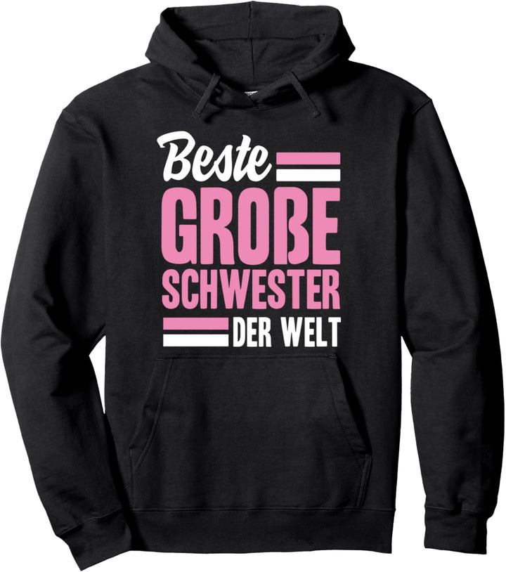Beste Schwester der Welt | süsses Vintage Sister Geschenk Pullover Hoodie