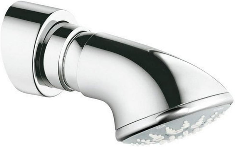 GROHE Kopfbrause Relexa Five, 5 Strahlarten SpeedClean chrom 27062000, Silber Klassiker, Klassiker