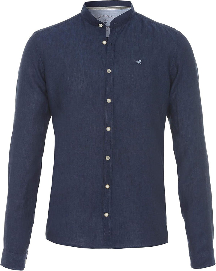 pure h. tico Herren Hemd XXL Uni Marine, XXL Uni Marine