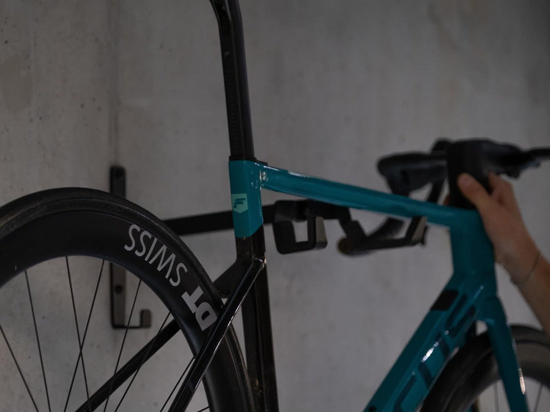 BBB CyclingWallMount WandhakenfürFahrräder|Wandhalterung mit Haken für Die Lagerung von Fahrrad |Max