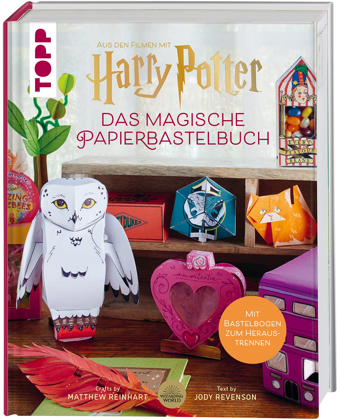 Harry Potter - Das magische Papierbastelbuch: Das offizielle Harry-Potter-Papierbastelbuch, Gebunden