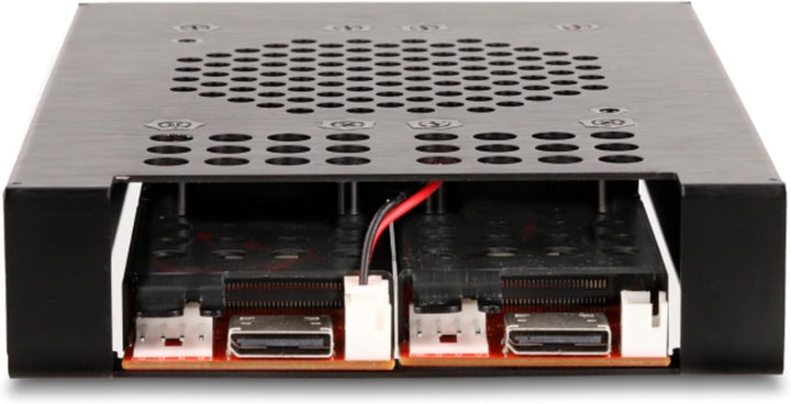 DeLOCK Einbaurahmen 3.5″ Wechselrahmen für 2 x M.2 NVMe SSD