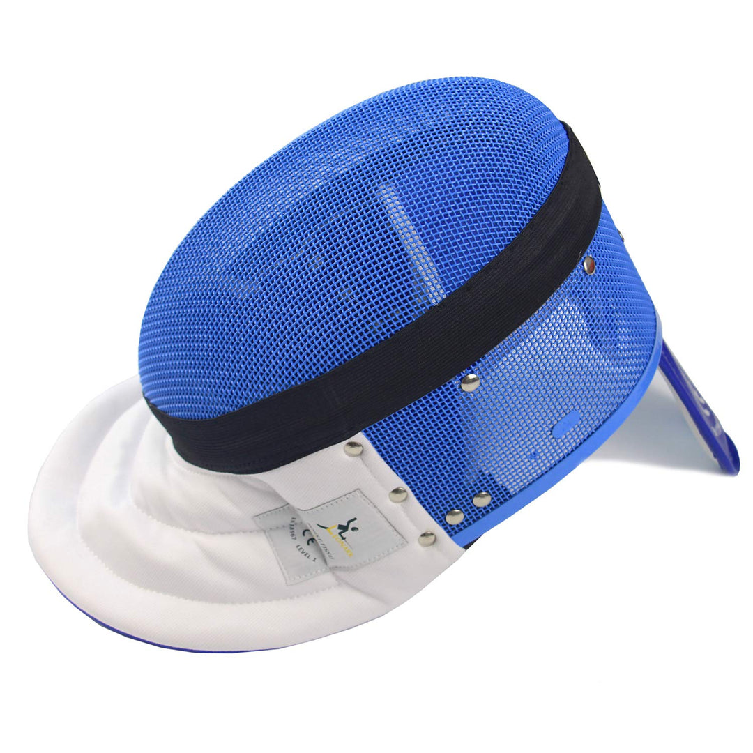 LEONARK Fencing Foil Mask Fencing Helmet CE 350N Certified National Grade Masque - Fencing Protectiv