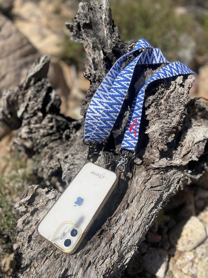 NOOMYA breite Handykette – Handyband universal zum Umhängen mit Adapter, Handy Band verstellbar & ab