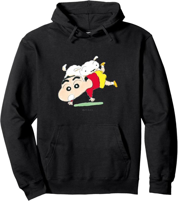 Crayon Shin-chan Oops! Shin-chan & Shiro Pullover Hoodie