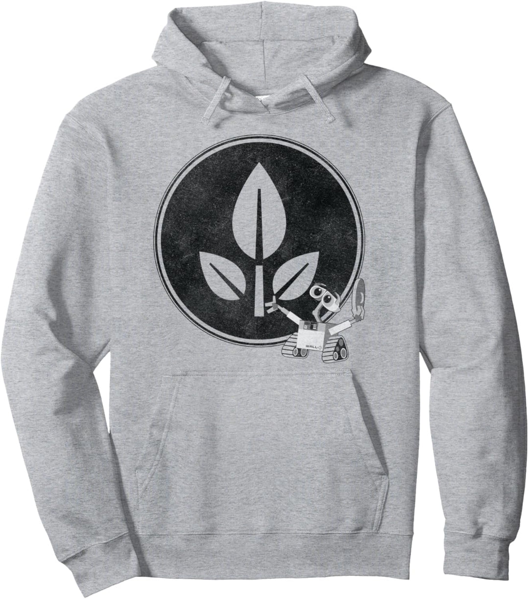 Disney Pixar Wall-E Dance Leaf Logo Pullover Hoodie
