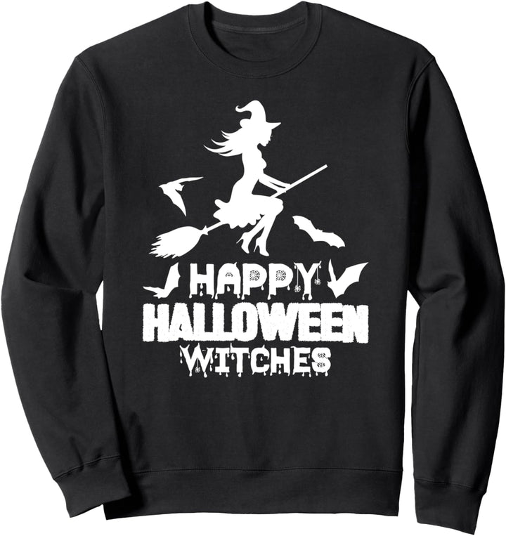 Happy Halloween Witches Sweatshirt