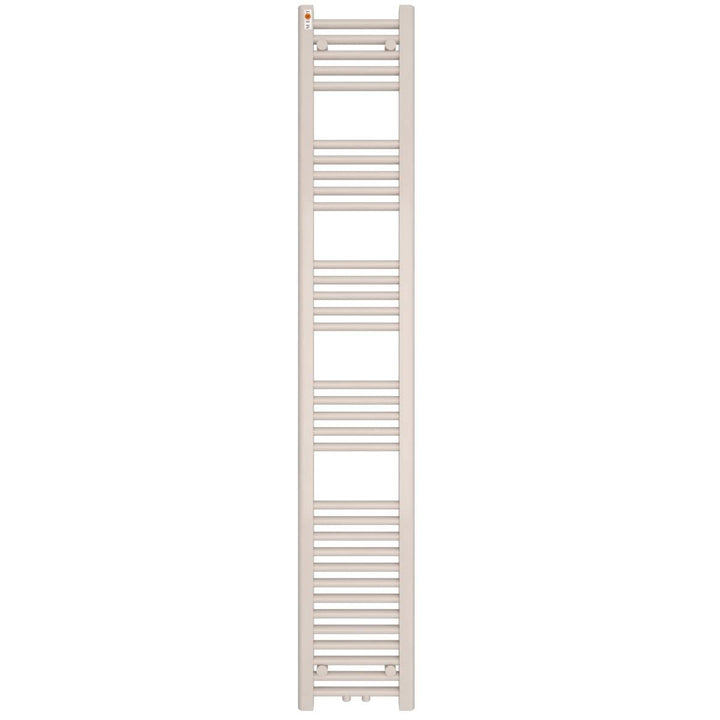MERT Comfort Badheizkörper 400x1600mm Mittelanschluss Pulverbeschichtet Verkehrsweiss RAL9016 geboge