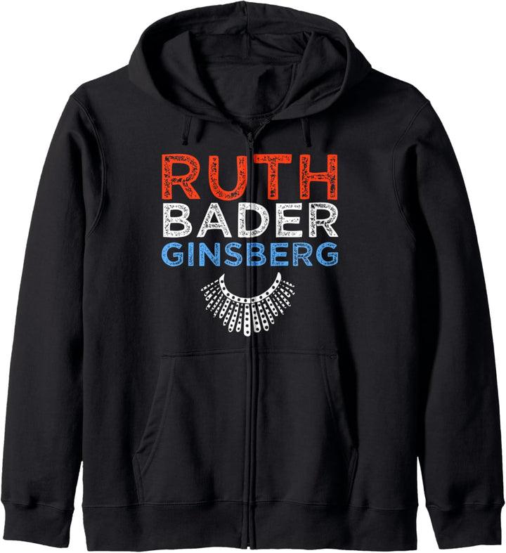 Notorische RBG Ruth Bader Ginsburg Dissens Kragen Geschenk Kapuzenjacke