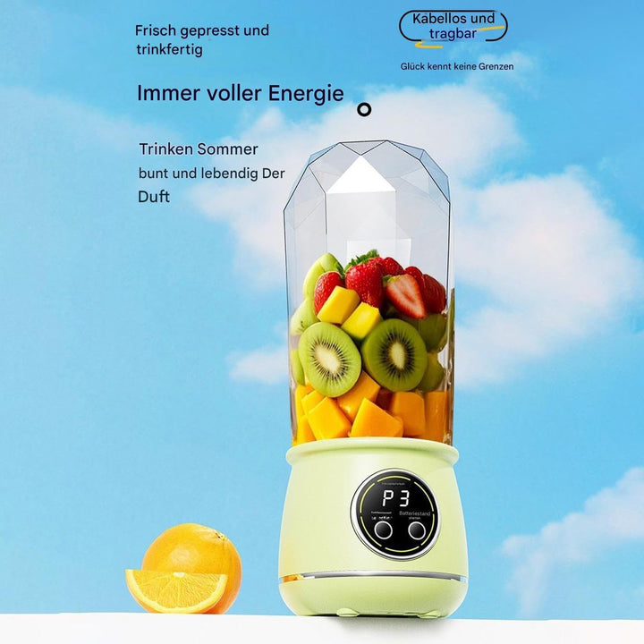 Kabelloser Und Tragbarer Mixer - 550 ml Persönlicher Tragbarer Kabelloser Mini Mixer,Mini Reise Ents