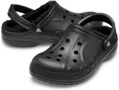 Crocs Unisex Baya Lined Clog 36/37 EU Schwarz, 36/37 EU Schwarz