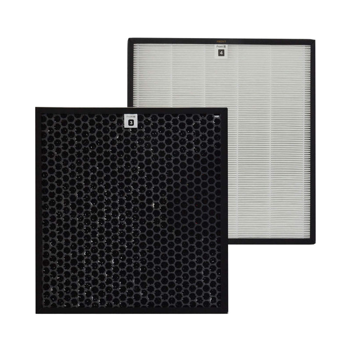 PUREBURG Ersatzfiltersatz - HEPA + Aktivkohlefilter Kompatibel mit Philips AC4012/10 Luftreiniger, T
