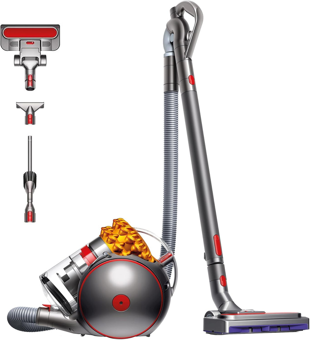 Dyson Cinetic Big Ball Multifloor 2 beutelloser Staubsauger (Inkl. pneumatischer Bodendüse und Kombi
