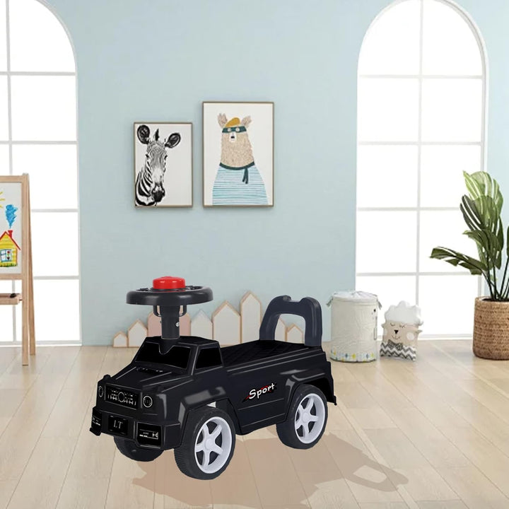 Rutschauto für Kinder, Tragespielzeug zum Schieben, Lauflernhilfe für Kinder, Buggy – Little Auto –