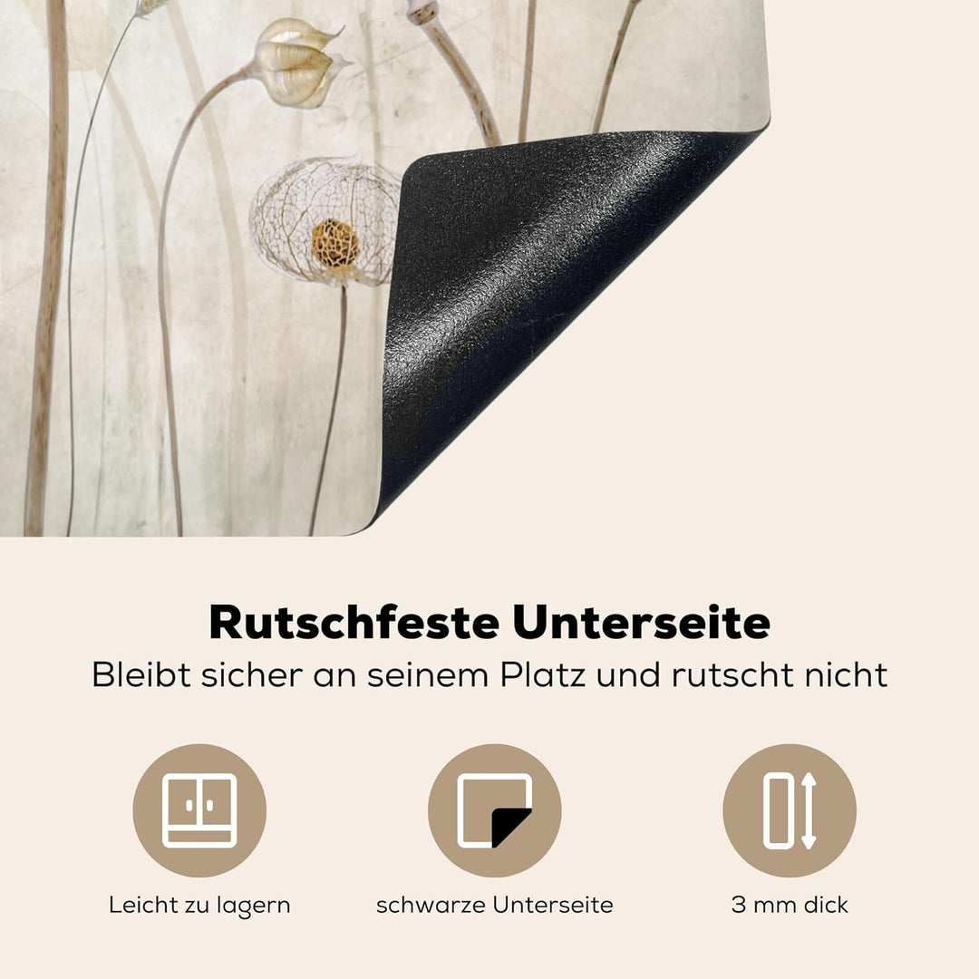 KitchenYeah© Herdabdeckplatte Einteilig Ceranfeld Abdeckplatte für Induktionsschutz Ceranfeldabdecku