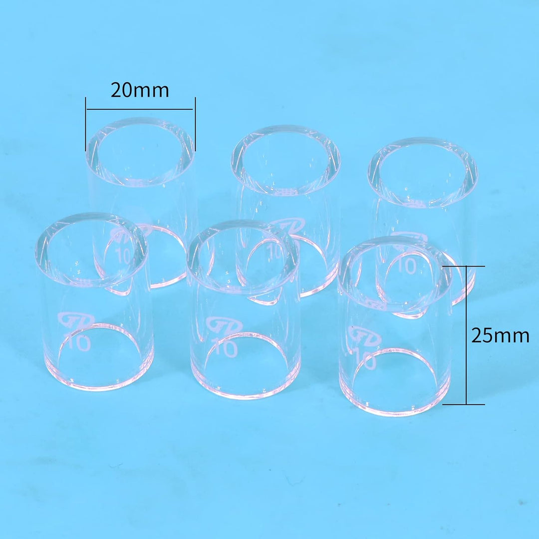 Dokili WIG schweissbrenner Schweissen Collet Dichtung Zurück Cap Stubby Gaslinse Pyrex Glas Tasse Al