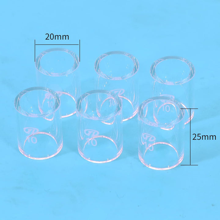Dokili WIG schweissbrenner Schweissen Collet Dichtung Zurück Cap Stubby Gaslinse Pyrex Glas Tasse Al
