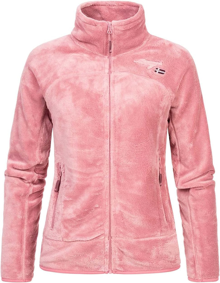 Geographical Norway Upaline Lady - Fleecejacke Damen Fine Frauen Warm Fermetur Zip - Jacke Fleece He