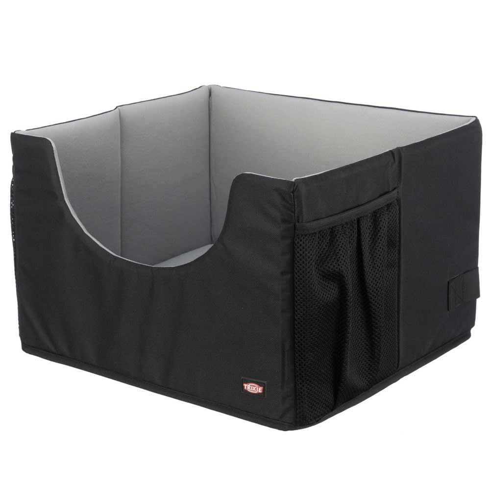 Trixie Autositz Hund schwarz/grau 45x40x28 cm