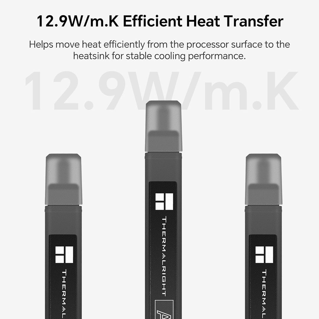 Thermalright AT7 CPU-Wärmeleitpaste 2,5 g, 12,9 W/mK, glatt, leicht zu verteilen, nicht leitend, für