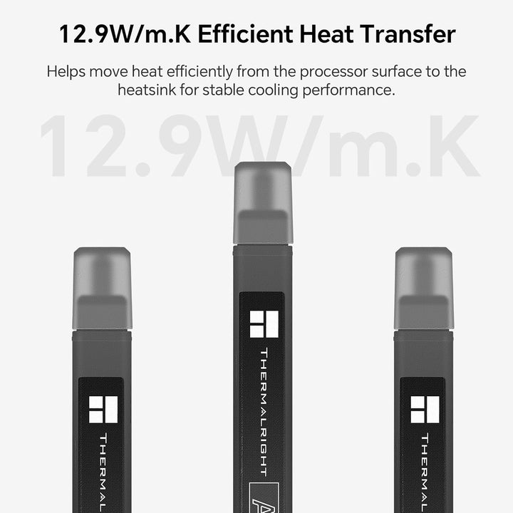 Thermalright AT7 CPU-Wärmeleitpaste 2,5 g, 12,9 W/mK, glatt, leicht zu verteilen, nicht leitend, für