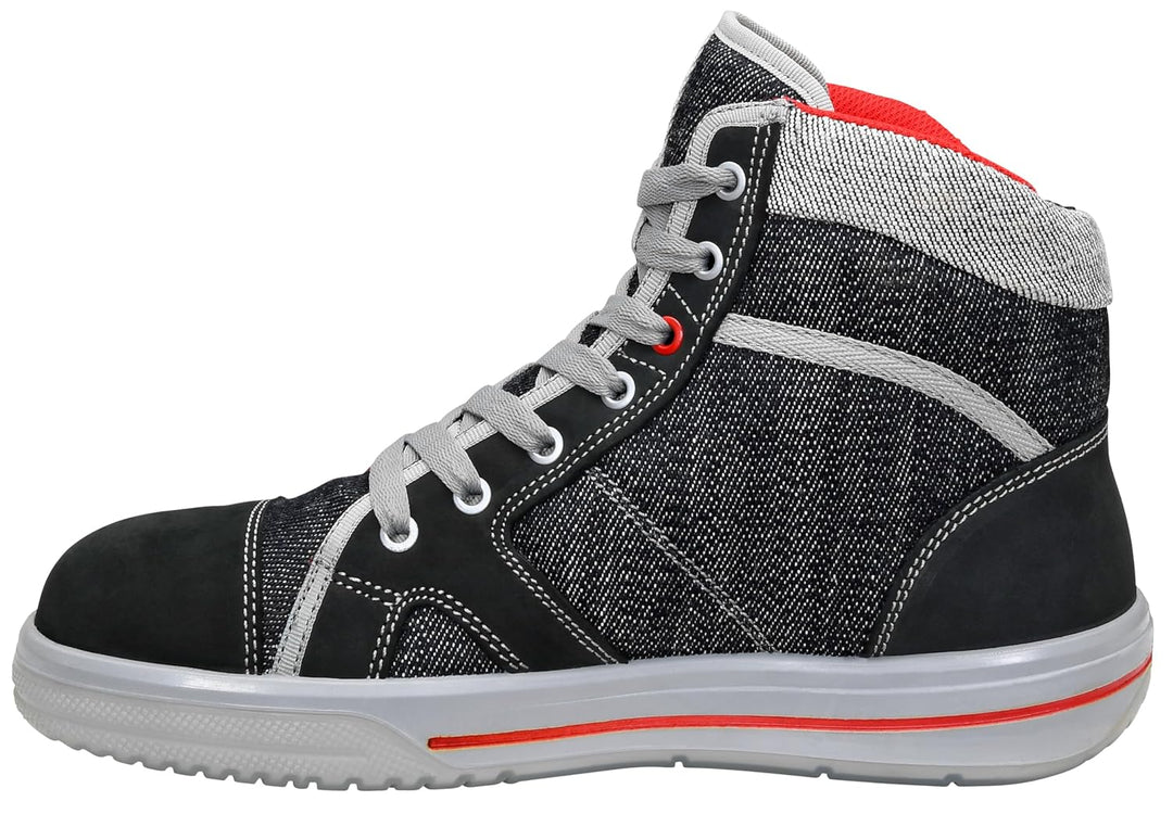 ELTEN Sicherheitsschuhe SENSATION Mid ESD S2, Herren, Leder/Textil, Stahlkappe, leicht, sportlich, S