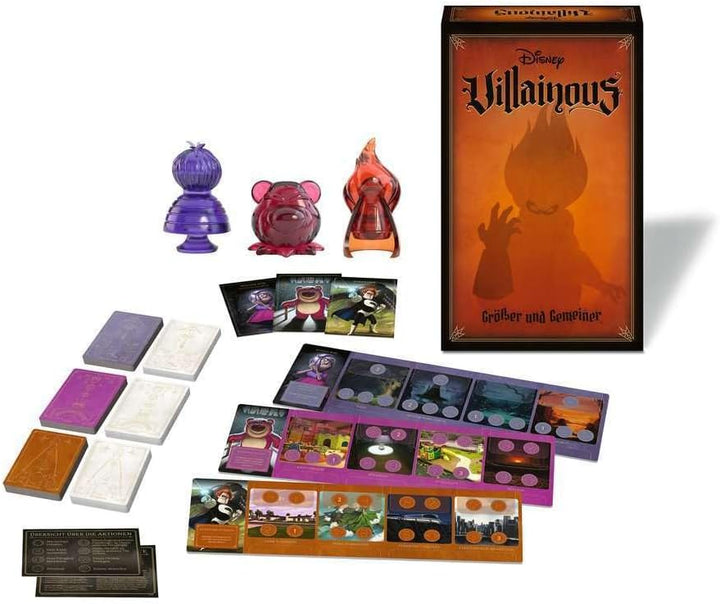 Ravensburger 27376 - Disney Villainous - Grösser und Gemeiner, 5. Erweiterung von Villainous ab 10 J