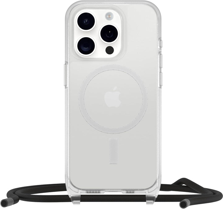 OtterBox React Necklace Hülle mit MagSafe für iPhone 15 Pro, ultraschlanke, schützende Hülle mit ver