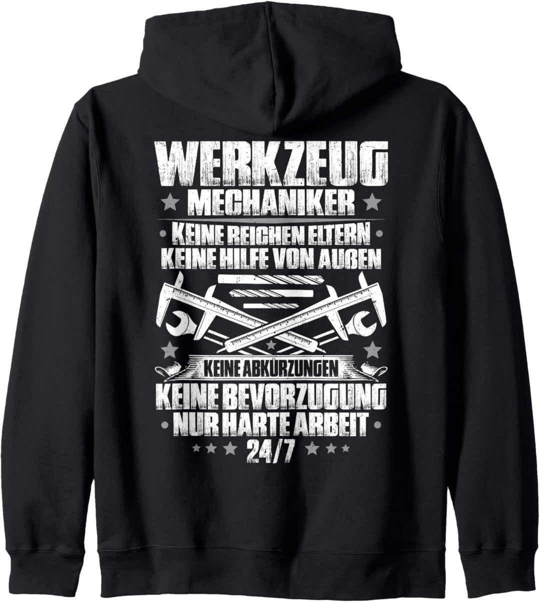 Werkzeugmacher Harte Arbeit Werkzeugmechaniker Kapuzenjacke