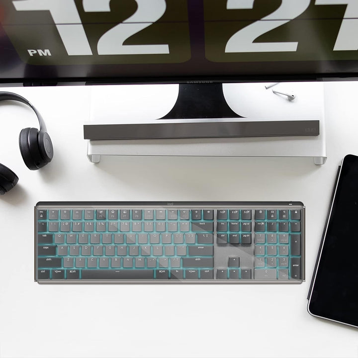 Geekria Tastatur-Staubschutz in voller Grösse, transparente Acryl-Tastaturabdeckung für mechanische