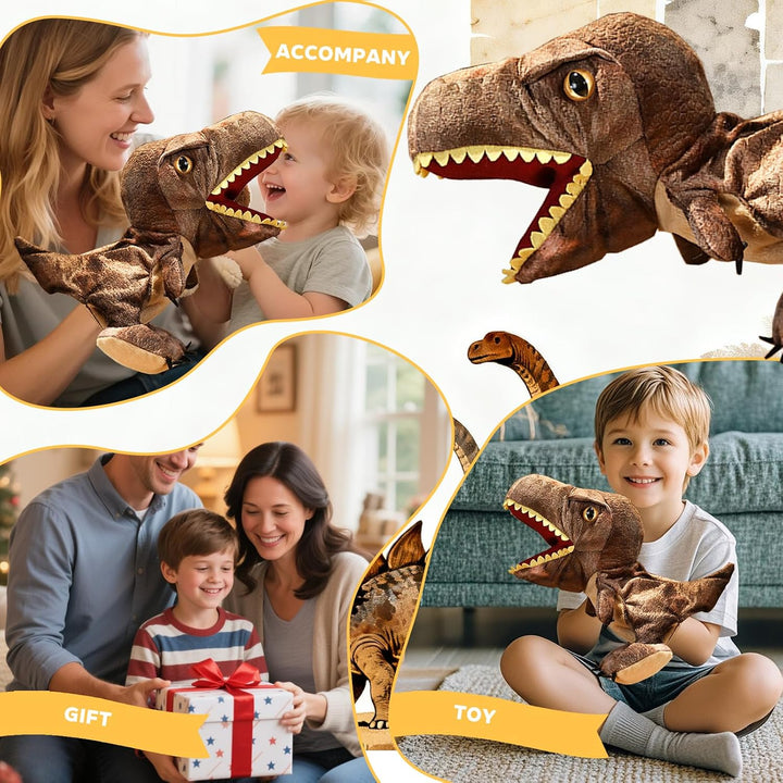 Tyrannosaurus Rex Handpuppe Dinosaurier Plüschtier Handpuppe Tier Dinosaurier Plüschtier Interaktive