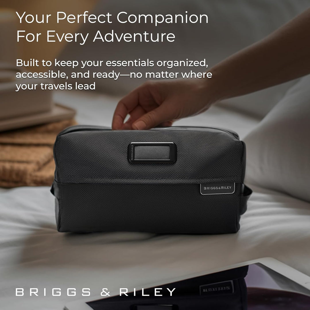 Briggs & Riley Baseline Toilettenartikel-Set Schwarz Everyday Essentials Toilettenartikel, Schwarz E