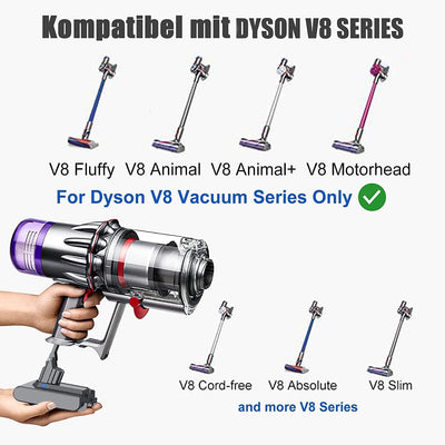 Ersatz-kompatibler für Dyson V8 Animal/Absolute/Motorhead/Fluffy/SV10 Handheld Cordless Vacuum Lithi