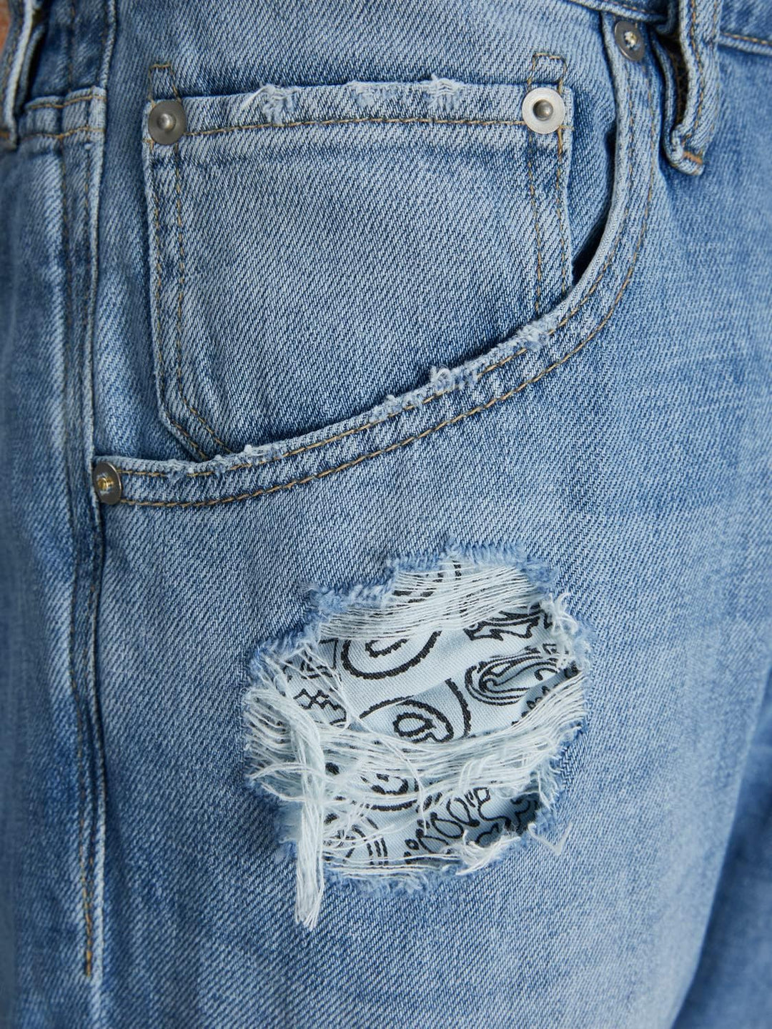 JACK & JONES Herren Jeans 34W / 32L Blue Denim, 34W / 32L Blue Denim