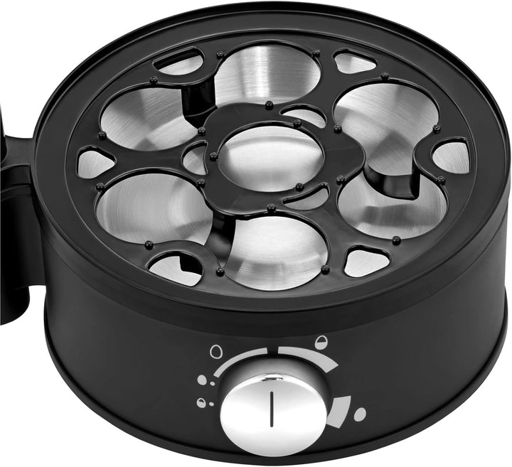 WMF Stelio Eierkocher Edelstahl, Eierkocher 1 Ei -7 Eier, 38 Watt, Härtegradeinstellung, Fortkochstu