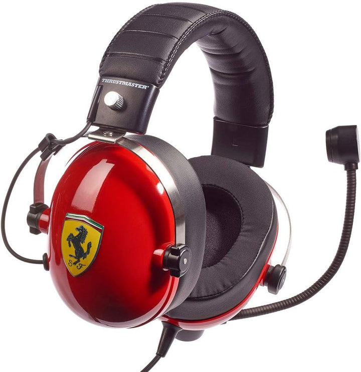 Thrustmaster T.Racing Scuderia Ferrari Edition-DTS - Gaming Headset für PS5 / PS4 / Xbox Series X|S