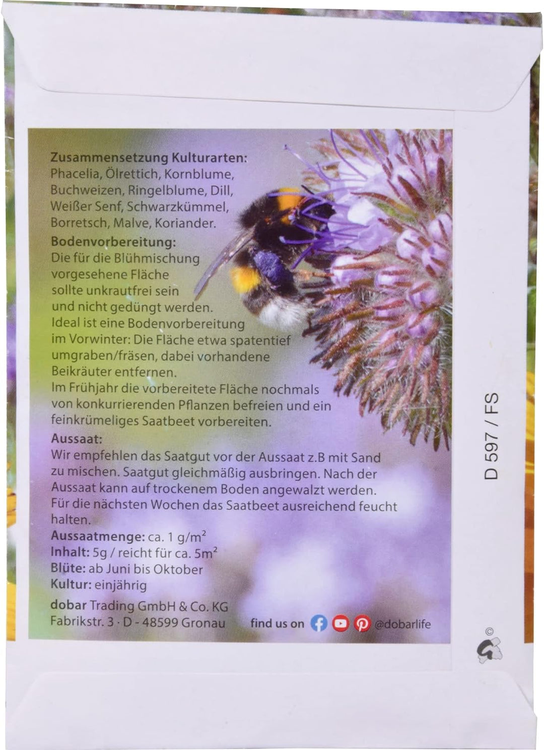 dobar® 22890e Pappröhrchen 450er Set - Füllung für Bienenhotels aus 100% recyceltem Altpapier - Wild