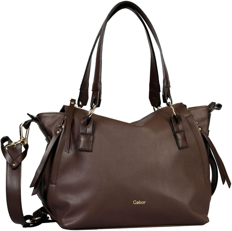 Gabor Damen Florencia Shopper Dark Brown, Dark Brown