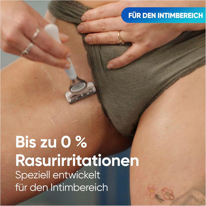 Gillette Venus Damenrasierer für den Intimbereich, 8 Ersatzklingen 8 Klingen, 8 Klingen