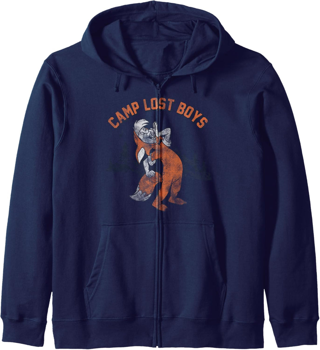 Disney Peter Pan Fox Slightly Camp Lost Boys Kapuzenjacke