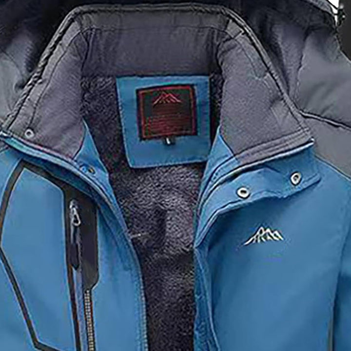 Skianzug Herren 2 Teilig Set - Schneeanzug Herren Zweiteilig Outdoor-Skikleidung Winddicht Ski Anzug