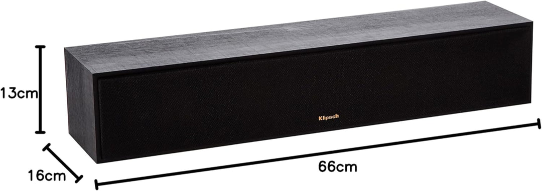 Klipsch Reference R-34C Schwarz Single, Single